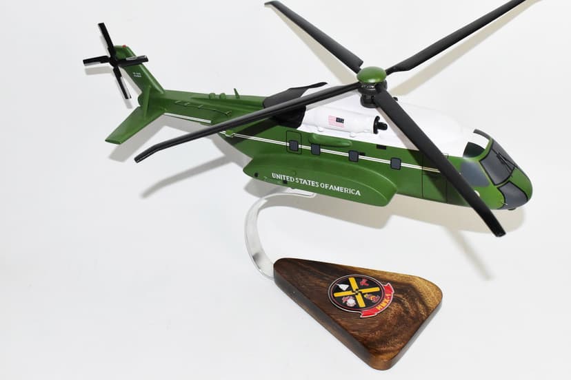 Sikorsky® VH-92 Patriot, HMX-1 Marine One, Mahogany Model
