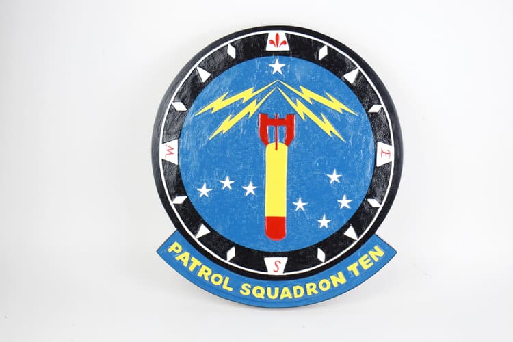 VP-10 Red Lancers Plaque
