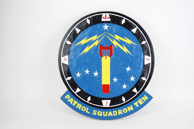 VP-10 Red Lancers Plaque