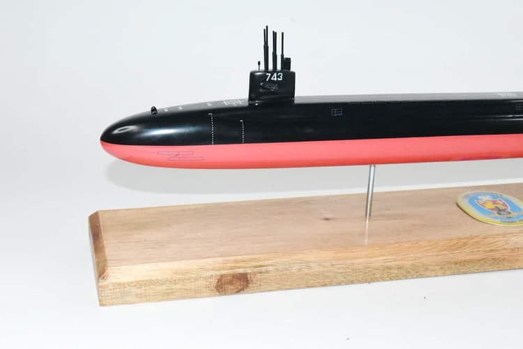 USS Louisiana SSBN-743 Submarine Model