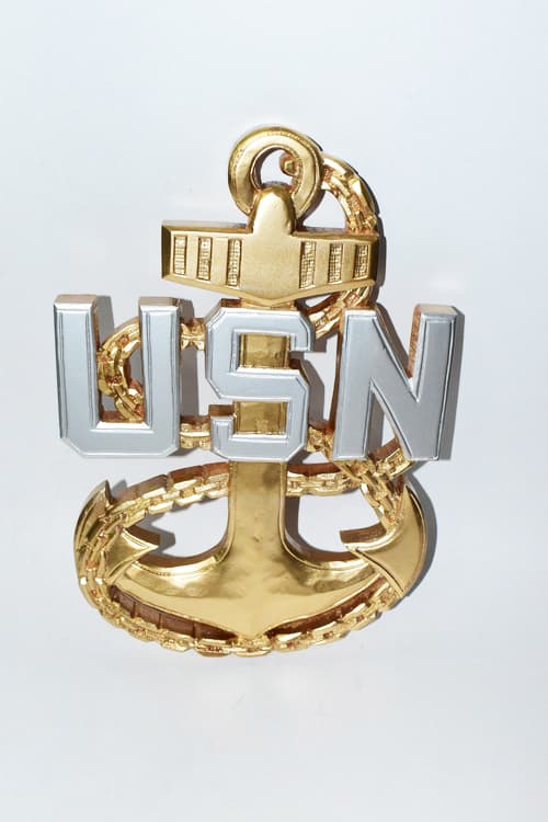 Navy Chief Fouled Anchor Wall Plaque