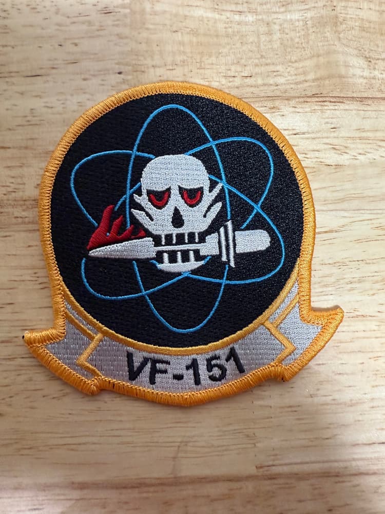 VF-151 Vigilantes Squadron Patch – Sew On, 4 in