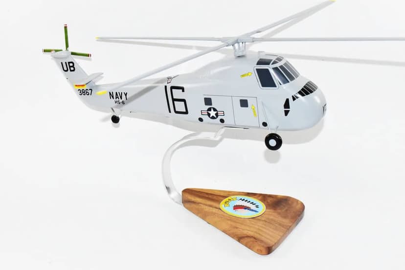 HS-6 Indians Sikorsky H-34 Model