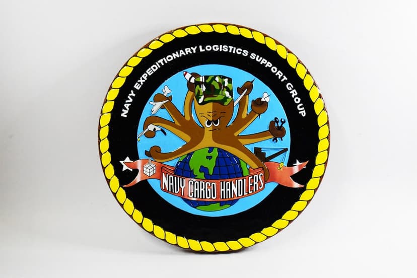 Navy Expeditionary Logistics Support Group Plaque (NELSG)