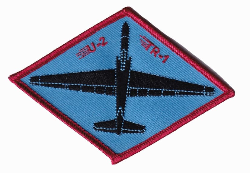 Lockheed Martin U-2 Patch - Plastic Backing, 4"