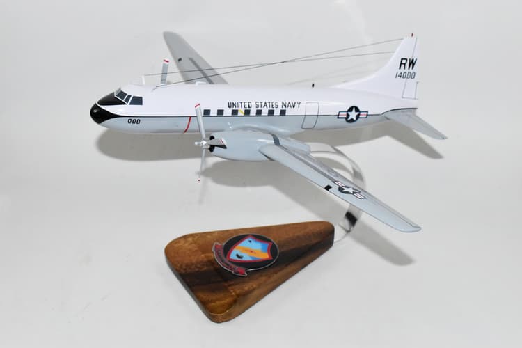 VR-30 Providers, C-131F Samaritan, 18 inch Mahogany Model