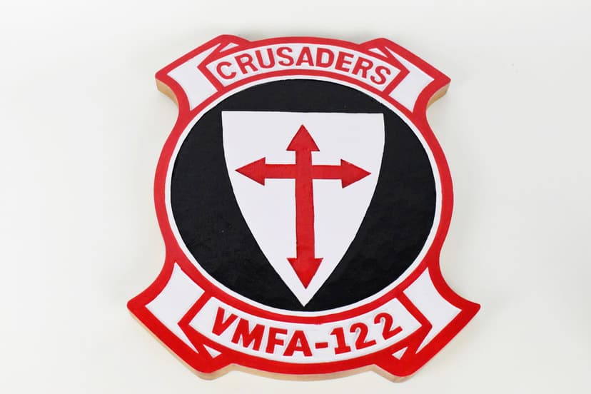VMFA-122 Crusaders, Plaque