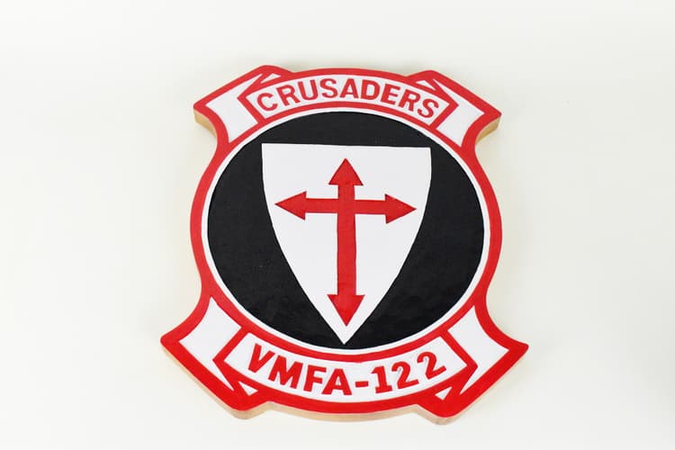 VMFA-122 Crusaders, Plaque
