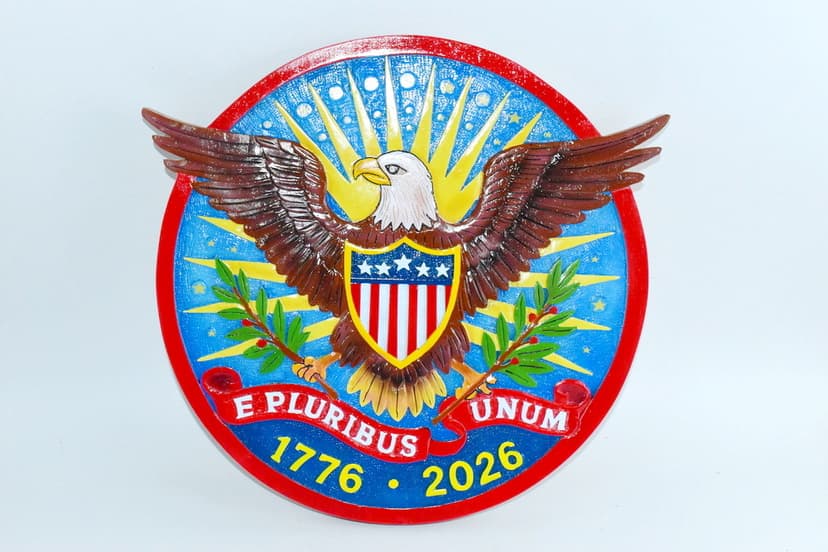 250th Anniversary of the United States Plaque