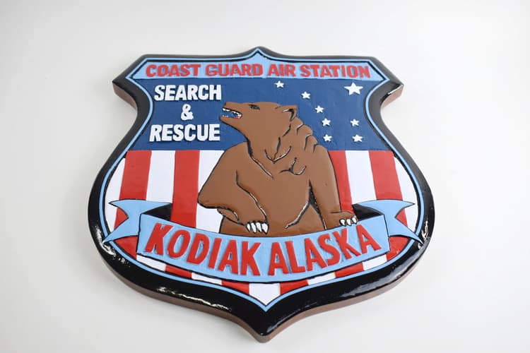Coast Guard Air Station Search and Rescue, Kodiak, Alaska Plaque