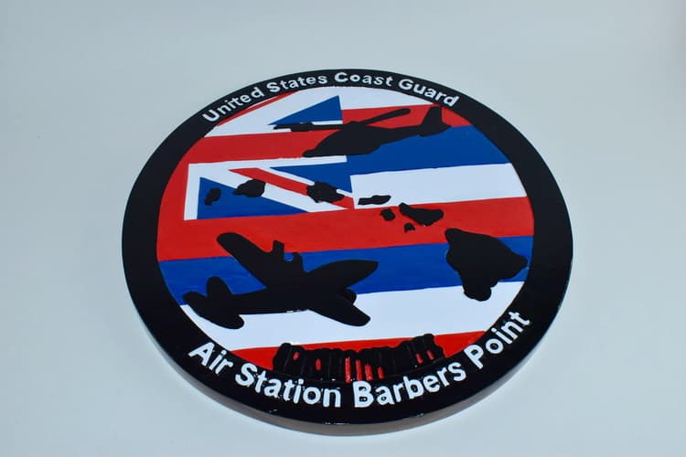 Coast Guard Air Station Barbers Point Plaque
